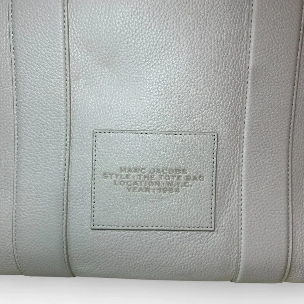 Marc Jacobs The Leather Large Tote Bag - Cream/White (Like New) - Picture 14 of 14